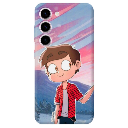 Samsung S23 Valentines 1 Transparent Silicone TPU Θήκη