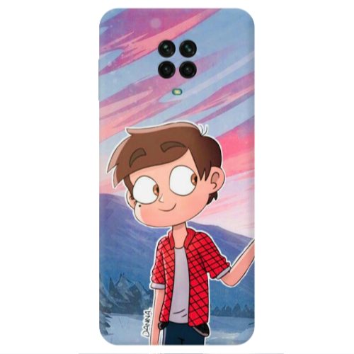 Xiaomi Redmi Note 9S Valentines 1 Transparent Silicone TPU Θήκη