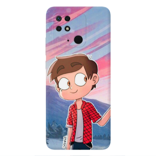 Xiaomi Poco C40 Valentines 1 Transparent Silicone TPU Θήκη