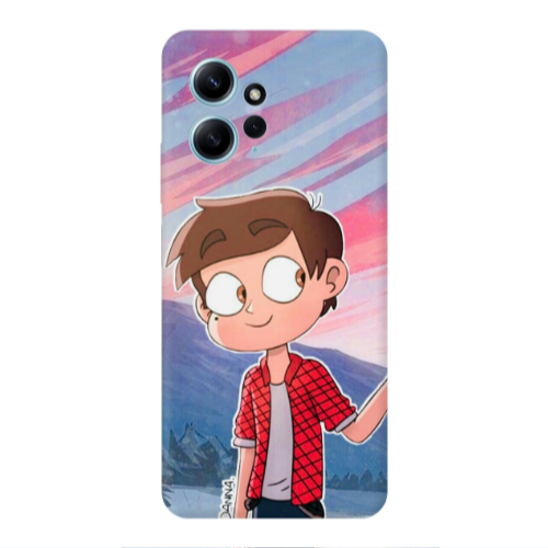 Xiaomi Redmi Note 12 4G Valentines 1 Transparent Silicone TPU Θήκη