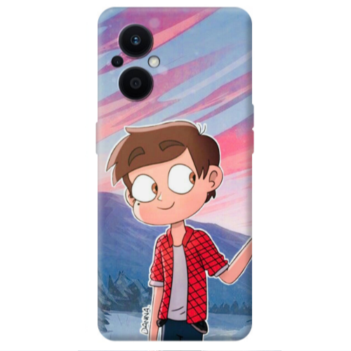 Oppo Reno 7 Lite Valentines 1 Transparent Silicone TPU Θήκη