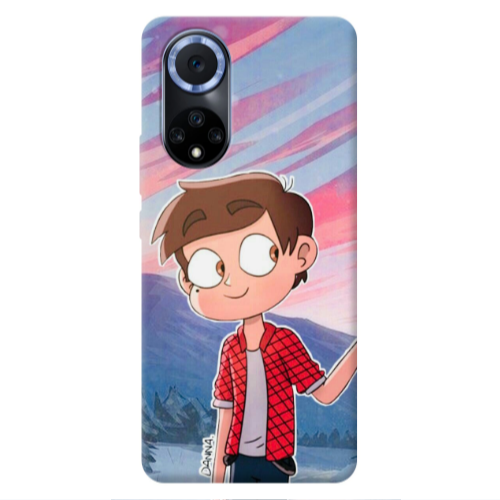 Huawei Nova 9 Valentines 1 Transparent Silicone TPU Θήκη