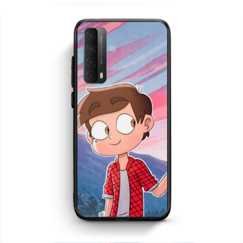 Huawei P Smart 2021 Valentines 1 Black Glossy Θήκη