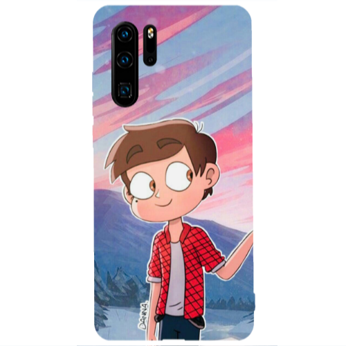 Huawei P30 Pro Valentines 1 Transparent Silicone TPU Θήκη