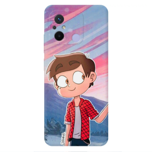 Xiaomi Redmi 12C Valentines 1 Transparent Silicone TPU Θήκη