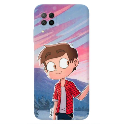 Huawei P40 Lite Valentines 1 Transparent Silicone TPU Θήκη