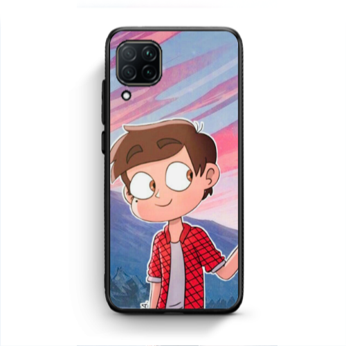 Huawei P40 Lite Valentines 1 Black Glossy Θήκη