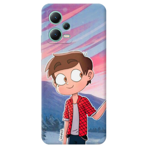 Xiaomi Redmi Note 12 Pro Plus 5G Valentines 1 Transparent Silicone TPU Θήκη