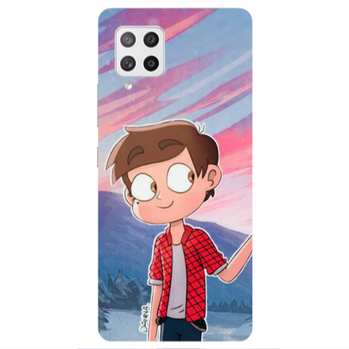 Samsung A42 5G Valentines 1 Transparent Silicone TPU Θήκη