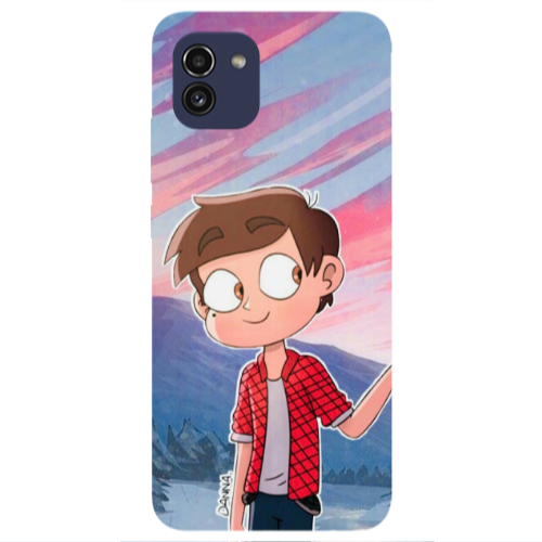 Samsung A03 Valentines 1 Transparent Silicone TPU Θήκη