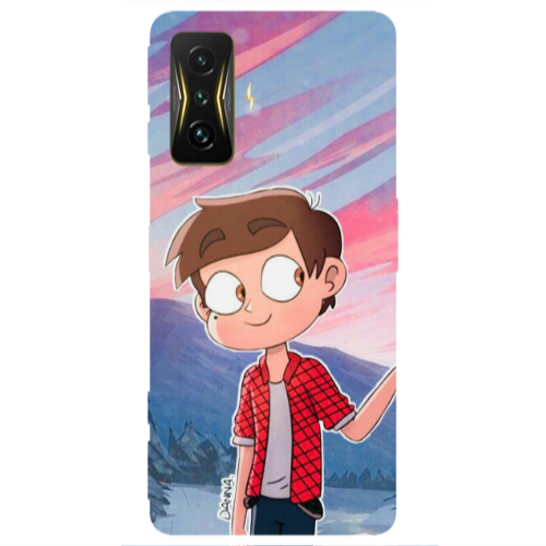 Xiaomi Poco F4 Gt Valentines 1 Transparent Silicone TPU Θήκη