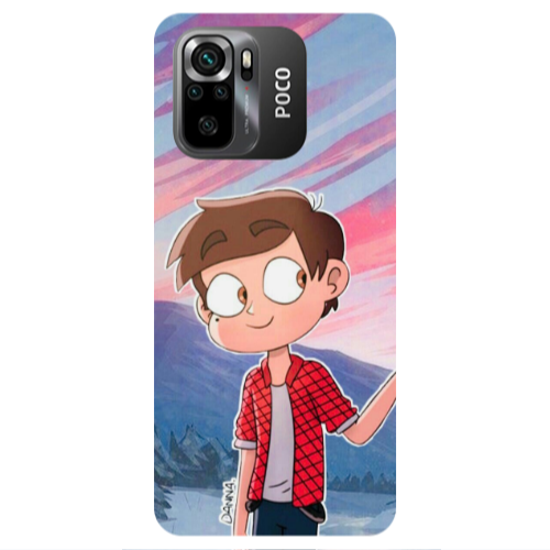 Xiaomi Poco M5 s Valentines 1 Transparent Silicone TPU Θήκη