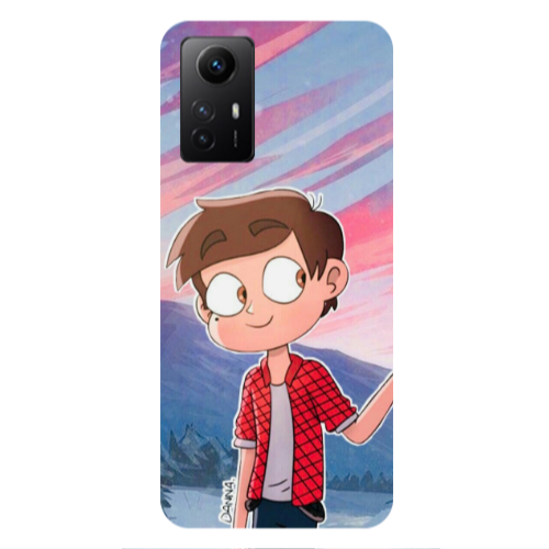 Xiaomi Redmi Note 12s Valentines 1 Transparent Silicone TPU Θήκη