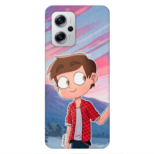 Xiaomi Poco X4 GT Valentines 1 Transparent Silicone TPU Θήκη