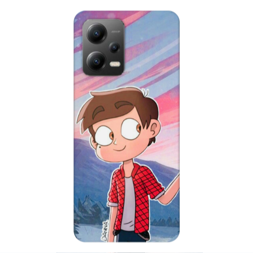 Xiaomi Poco X5 Valentines 1 Transparent Silicone TPU Θήκη