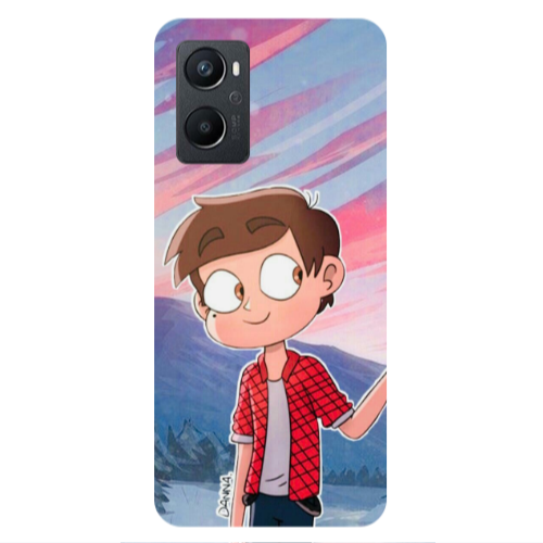 Oppo A 96 Valentines 1 Transparent Silicone TPU Θήκη