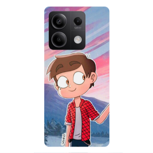 Xiaomi Redmi Note 13Pro 5G Valentines 1 Transparent Silicone TPU Θήκη