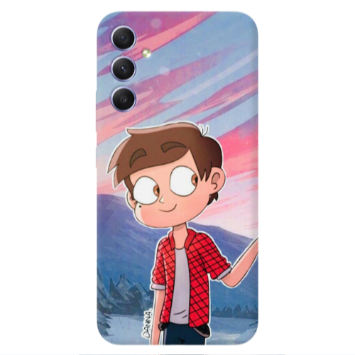 Samsung A25 Valentines 1 Transparent Silicone TPU Θήκη