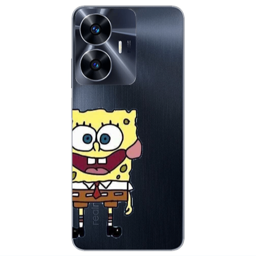 Realme Note 50 Spong 2 Transparent Silicone TPU Θήκη