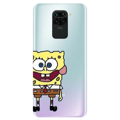 Xiaomi Redmi Note 9 Spong 2 Transparent Silicone TPU Θήκη