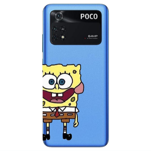 Xiaomi Poco M4 Pro 4G Spong 2 Transparent Silicone TPU Θήκη