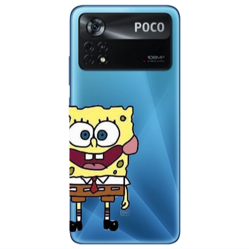 Xiaomi Poco X4 Pro Spong 2 Transparent Silicone TPU Θήκη
