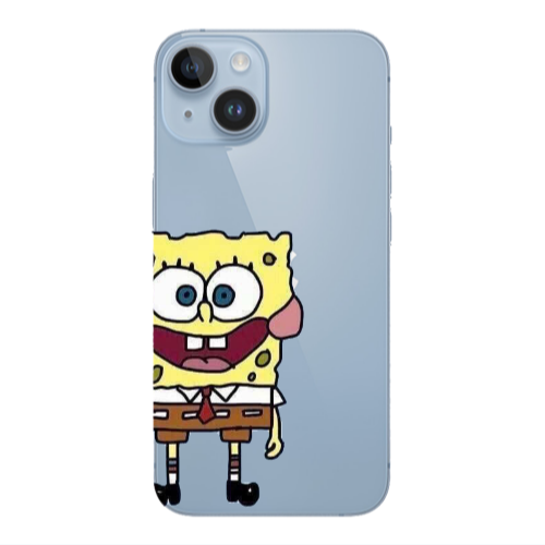 Apple iPhone 14  Spong 2 Transparent Silicone TPU Θήκη