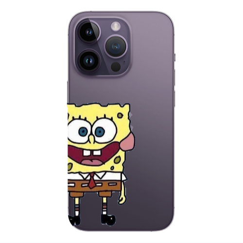 Apple iPhone 14 Pro  Spong 2 Transparent Silicone TPU Θήκη