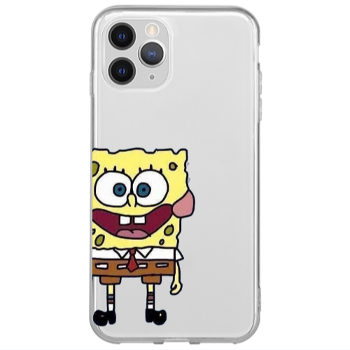 Apple iPhone 13 Pro Spong 2 Transparent Silicone TPU Θήκη