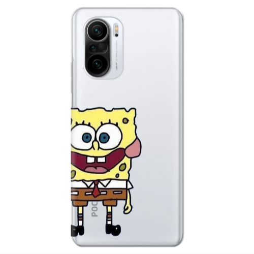 Xiaomi Poco F3 Spong 2 Transparent Silicone TPU Θήκη