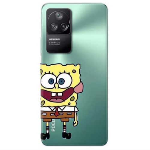 Xiaomi Poco F4 Spong 2 Transparent Silicone TPU Θήκη