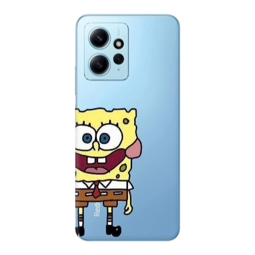Xiaomi Redmi Note 12 4G Spong 2 Transparent Silicone TPU Θήκη