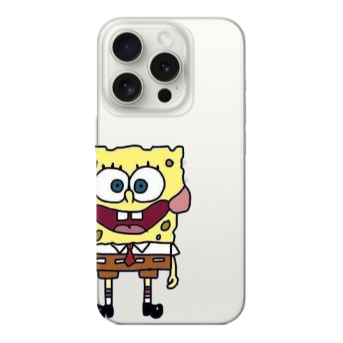 Apple iPhone 15 Pro Spong 2 Transparent Silicone TPU Θήκη