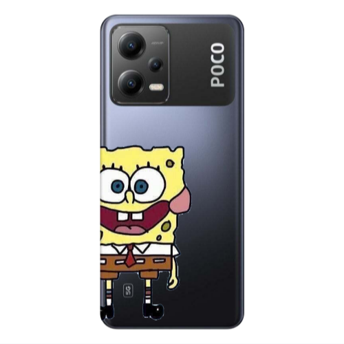 Xiaomi Poco X5 Spong 2 Transparent Silicone TPU Θήκη