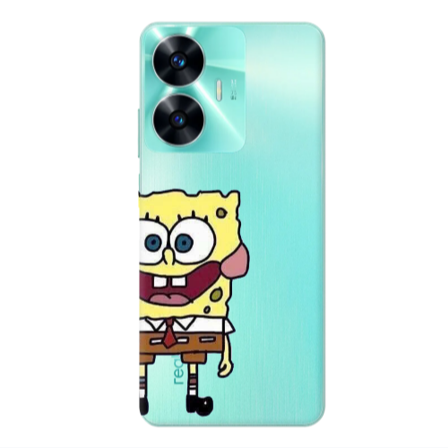 Realme C55 Spong 2 Transparent Silicone TPU Θήκη