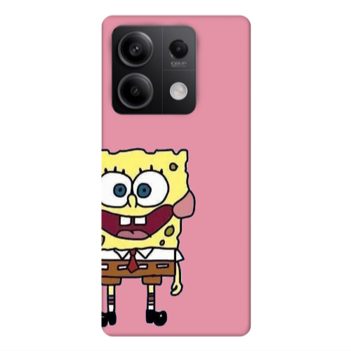 Xiaomi Redmi Note 13 5G Spong 2 Pink Colored Silicone TPU Θήκη
