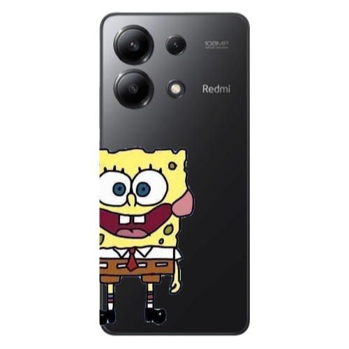 Xiaomi Redmi Note 13 4G Spong 2 Transparent Silicone TPU Θήκη