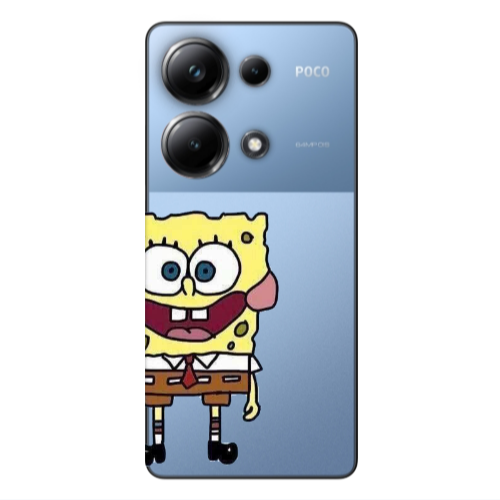 Xiaomi Poco M6 Pro 4G Spong 2 Transparent Silicone TPU Θήκη