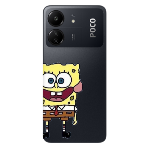 Xiaomi Poco C65 Spong 2 Transparent Silicone TPU Θήκη