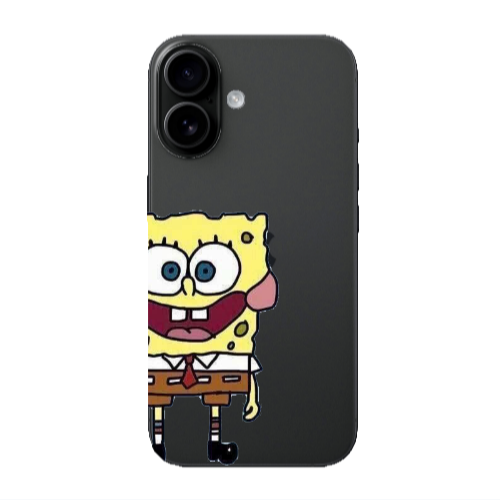 Apple Iphone 16 Spong 2 Transparent Silicone TPU Θήκη