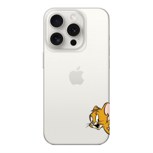 Apple Iphone 16 Pro Jerry 2 Transparent Silicone TPU Θήκη