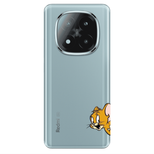 Xiaomi Redmi Note 14 Pro + 5g Jerry 2 Transparent Silicone TPU Θήκη