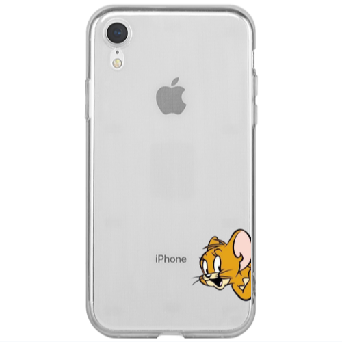 Apple iPhone Xr Jerry 2 Transparent Silicone TPU Θήκη