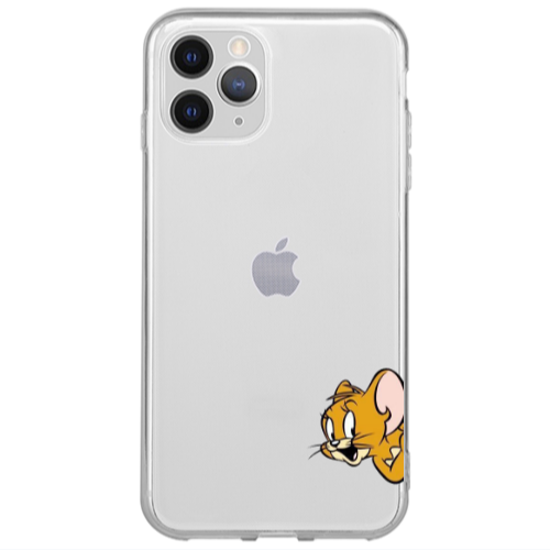 Apple iPhone 13 Pro Max Jerry 2 Transparent Silicone TPU Θήκη