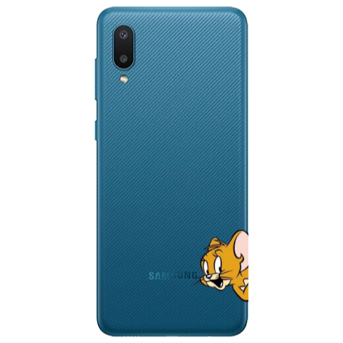 Samsung A02 Jerry 2 Transparent Silicone TPU Θήκη