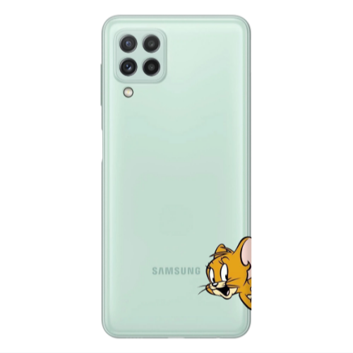 Samsung A22 4G Jerry 2 Transparent Silicone TPU Θήκη
