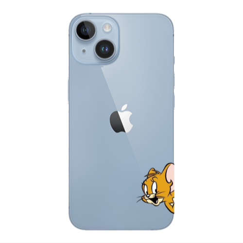 Apple iPhone 14 Plus Jerry 2 Transparent Silicone TPU Θήκη