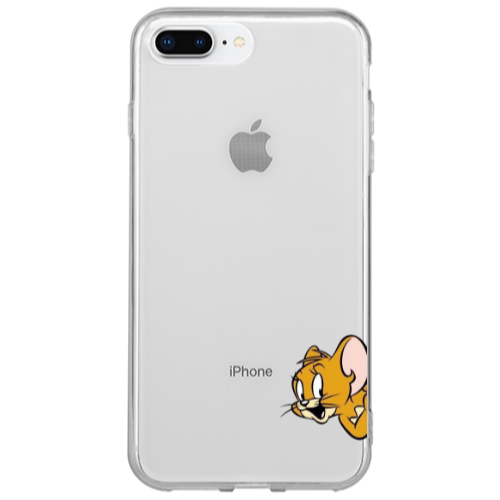 Apple iPhone 7 Plus Jerry 2 Transparent Silicone TPU Θήκη