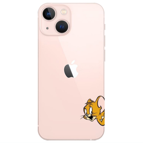 Apple iPhone 13 Mini Jerry 2 Transparent Silicone TPU Θήκη