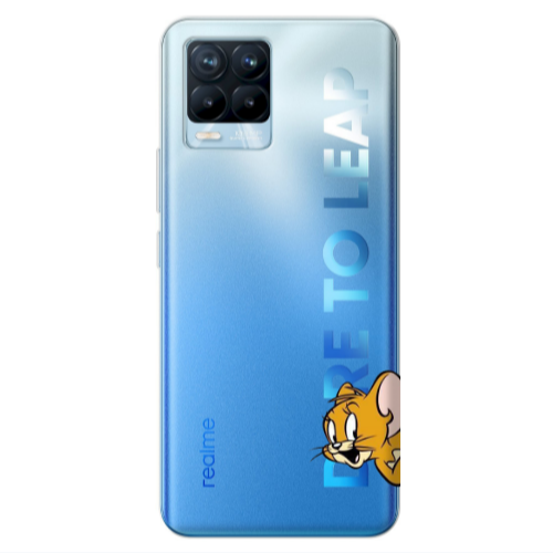 Realme 8 Pro Jerry 2 Transparent Silicone TPU Θήκη